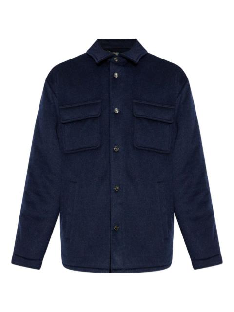 Etro patch-pocket cashmere jacket