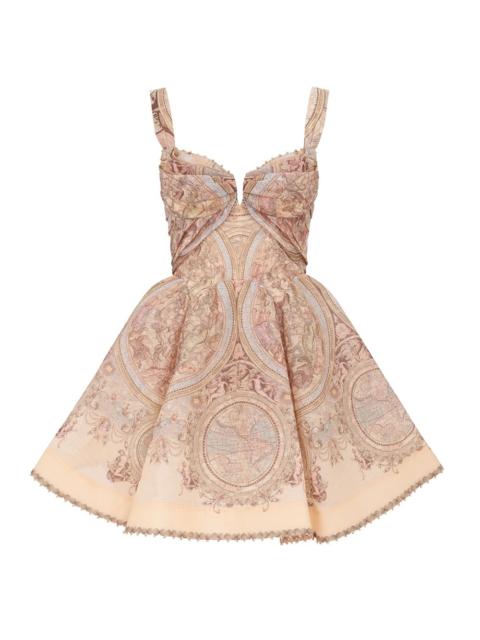 Zimmermann ASCENT DRAPE MINI DRESS