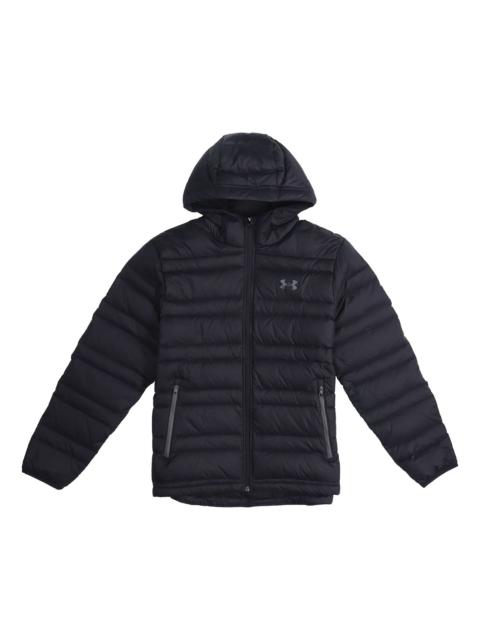 Under Armour Under Armour Down Hooded Winter Jacket 'Black' 1342738-001