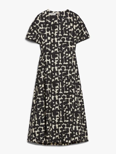 'S Max Mara CALLAS Printed cotton midi dress