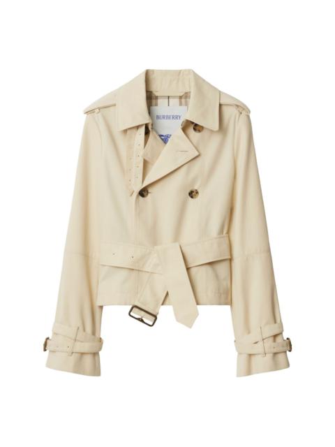 Burberry Cropped Trench jacket