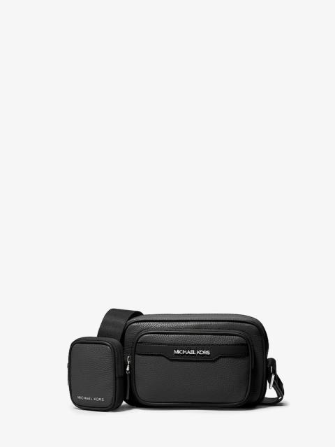 MICHAEL KORS Cooper Pebbled Leather Camera Bag