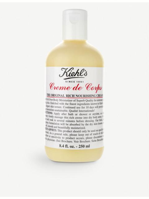 Kiehl's Cr&egrave;me de Corps body moisturiser 250ml