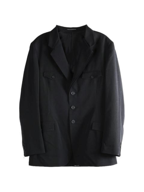 Yohji Yamamoto buttoned blazer