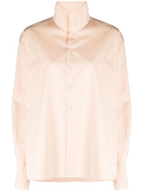 FABIANA FILIPPI stand up-collar poplin shirt