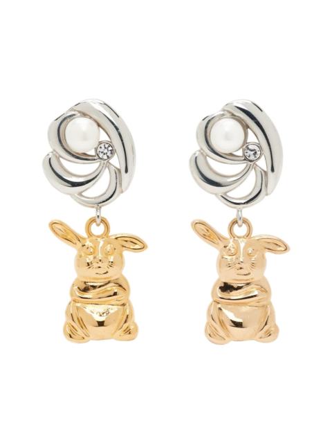 Chopova Lowena Little Friend Drop Earrings