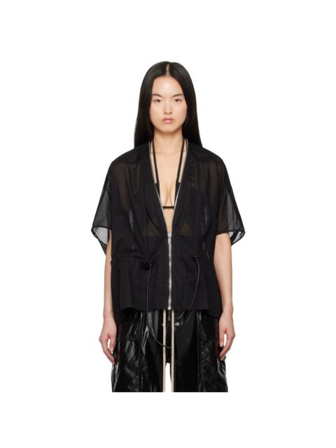【関税込み】Rick Owens ブラック Hollywood Sail ジャケット Rick Owens Black Hollywood Sail Jacket | REVERSIBLE