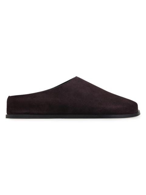 A.EMERY A. Emery Women's Lou Suede Clogs - Black Berry Suede
