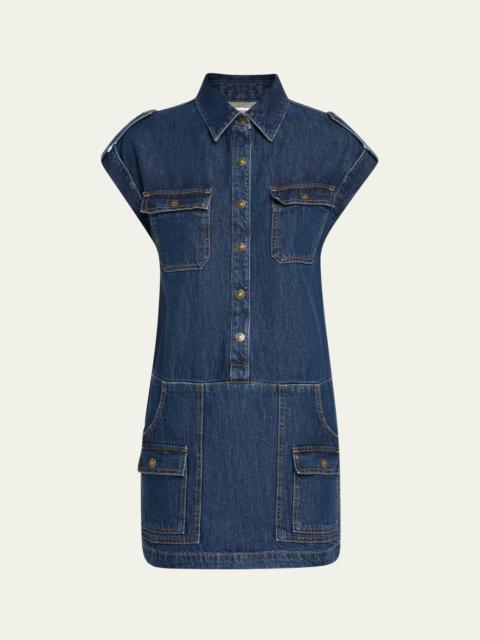 RE/DONE The Arizona Denim Mini Dress