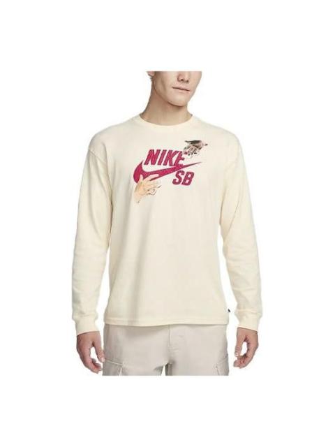 Nike Nike Sb City Of Love L/S T-Shirt 'Beige' FQ7682-113
