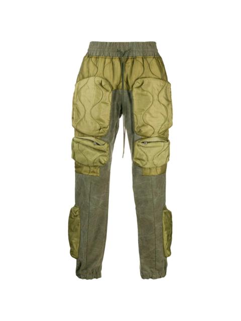padded cargo trousers