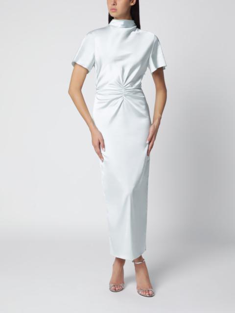ROTATE Ice Flow ruched midi dress