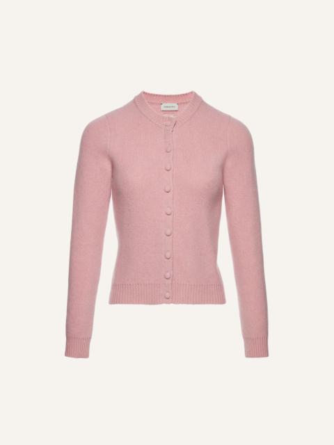 MAGDA BUTRYM Classic round-neck cardigan in pink