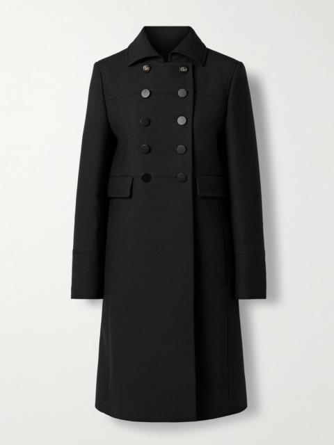 GUCCI Double-breasted Wool-crepe Coat