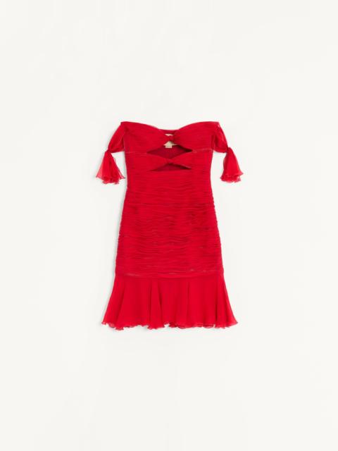 Valentino CHIFFON SHORT DRESS