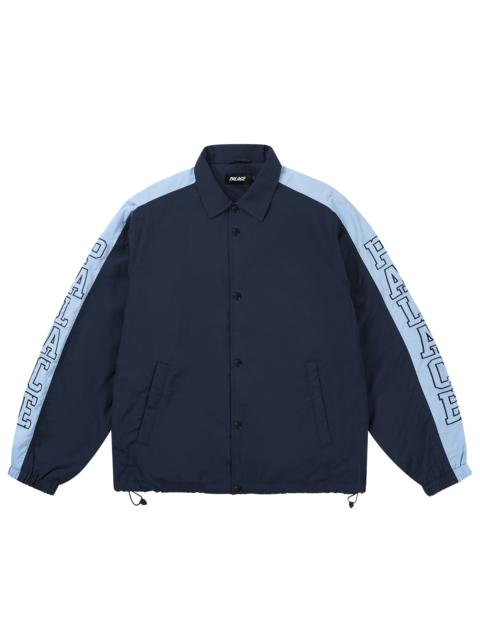 PALACE STACKED COACH JACKET NAVY