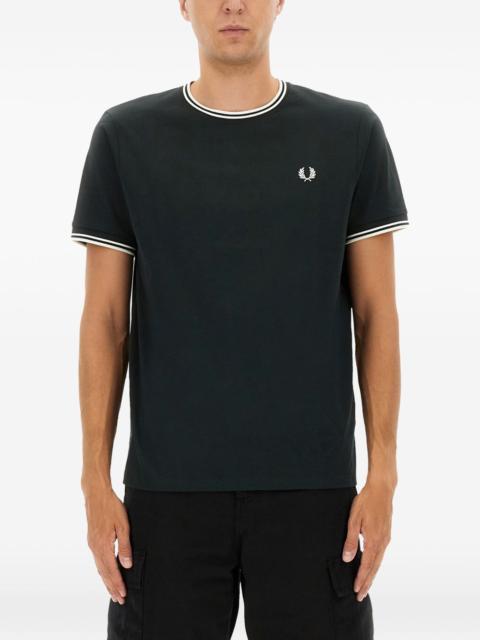 Fred Perry short-sleeves logo-embroidered T-Shirt