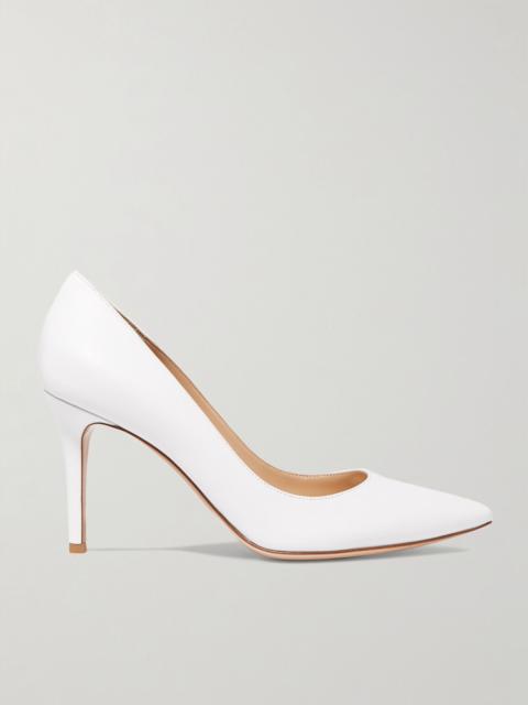 Gianvito Rossi Gianvito 85 leather pumps White