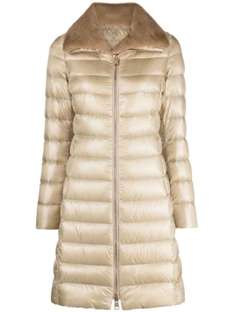 Herno zip-up padded coat