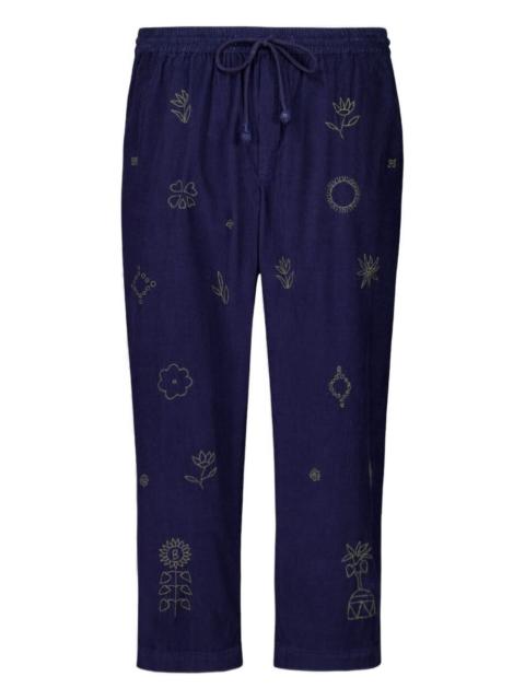 baziszt Serenade embroidered trousers