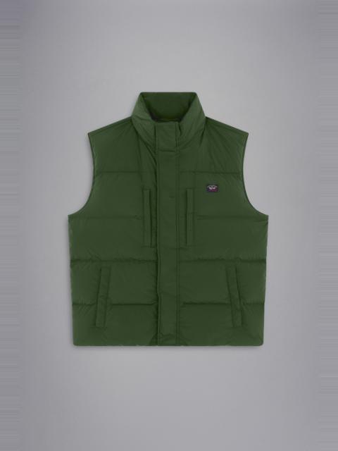 Paul & Shark GARMENT DYED ECONYL® NYLON VEST