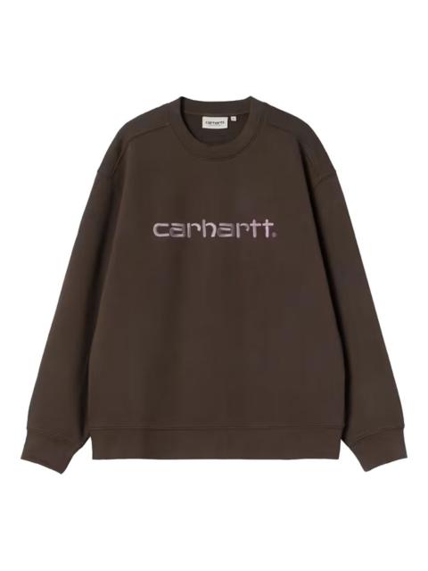 Carhartt logo-embroidered sweatshirt