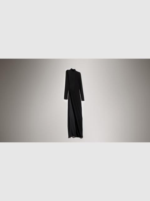GUCCI Viscose crêpe jersey dress with split