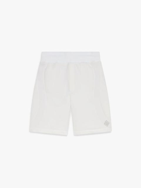 CASABLANCA White Scuba Shorts | Casablanca Paris