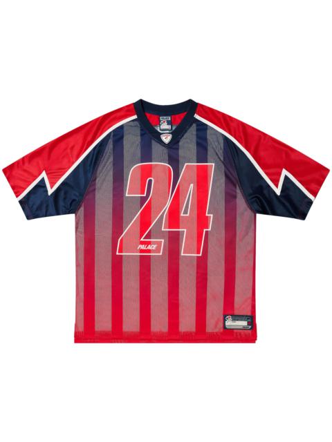 Palace Meshy Stripe Jersey 'Red/Navy'