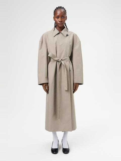 Our Legacy Court Coat Doubleganger Beige Mel Nylon