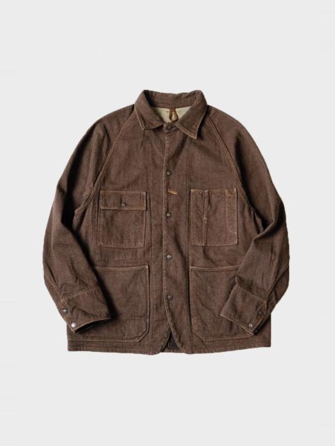 Kapital Twill Aging-Wool CACTUS Coverall - Brown