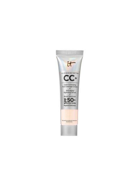 IT Cosmetics CC+ Cream Full-Coverage Foundation with SPF 50+ Travel Size