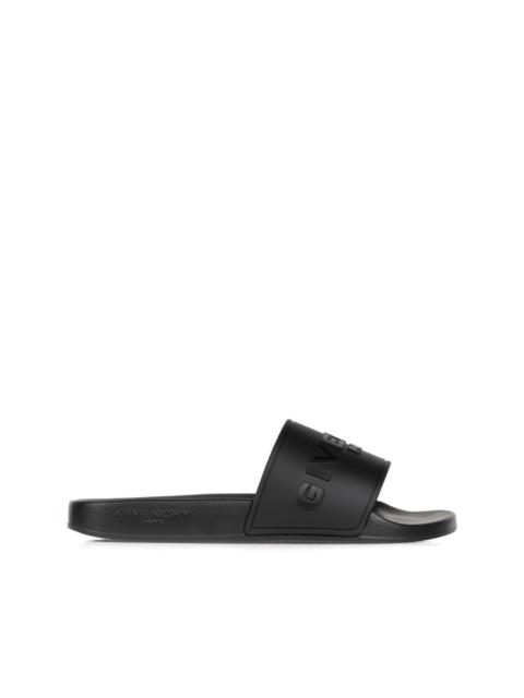 Givenchy embossed slides