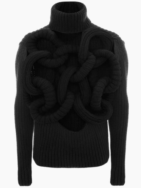 JW Anderson TUBULAR TURTLENECK JUMPER