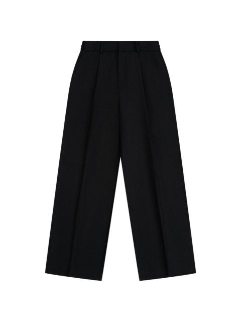 Gosha Rubchinskiy pressed-crease wide-leg trousers