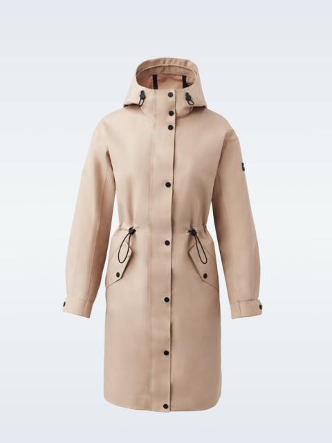 MACKAGE BREER Long 2-in-1 rain parka with removable liner