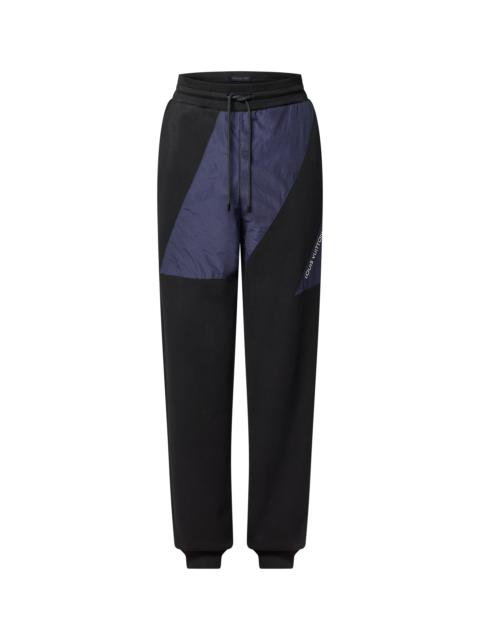 Louis Vuitton Technical Nylon And Cotton Knit Pants
