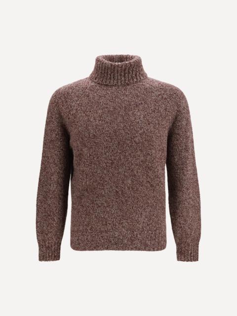 Brunello Cucinelli Wool, silk and cashmere turtleneck Sweater