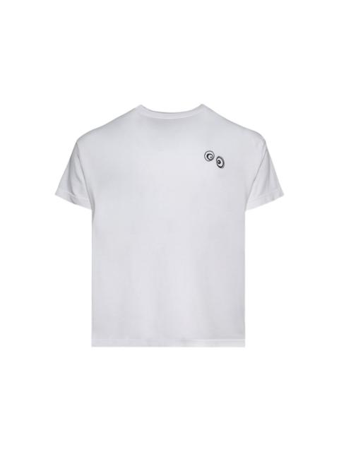 The Elder Statesman embroidered-eye motif T-shirt