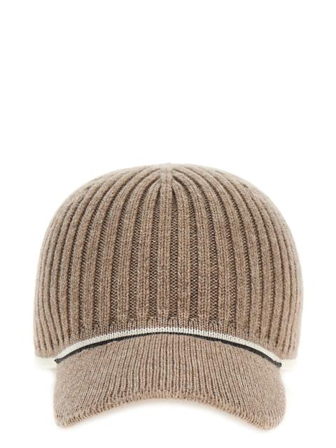 Ribbed knit cap