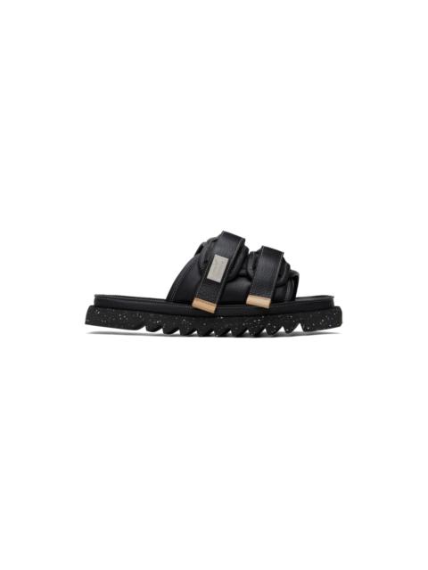 Marsèll Black Suicoke Edition Moto Sandals