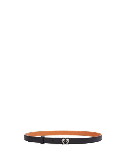 Loewe Anagram belt in pebble grain calfskin