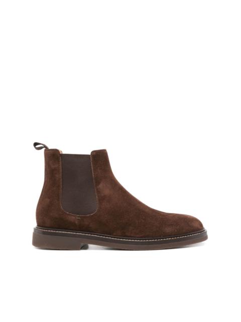 Brunello Cucinelli suede ankle boots