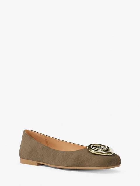 MICHAEL KORS Milan Suede Ballet Flat