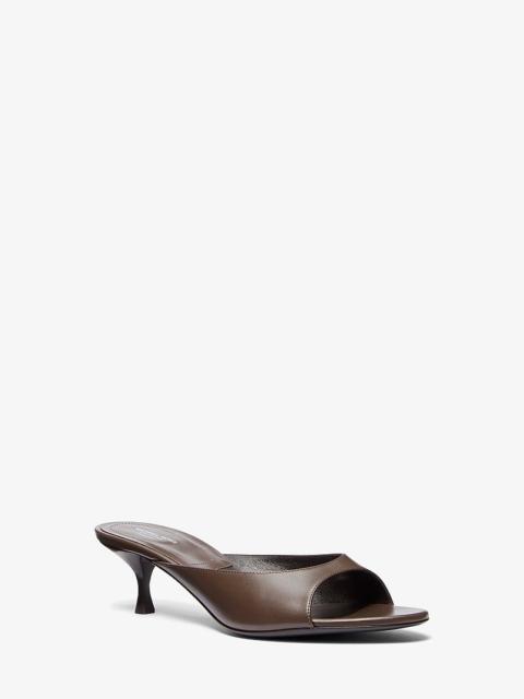 MICHAEL KORS Arianna Leather Mule