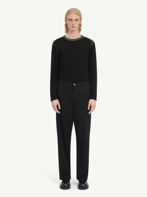 MM6 Maison Margiela Cotton twill trousers