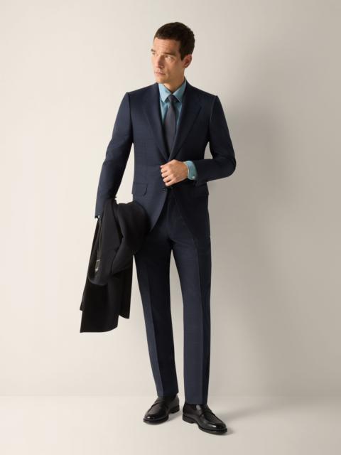 ZEGNA NAVY BLUE TROFEO 120MILA WOOL SUIT