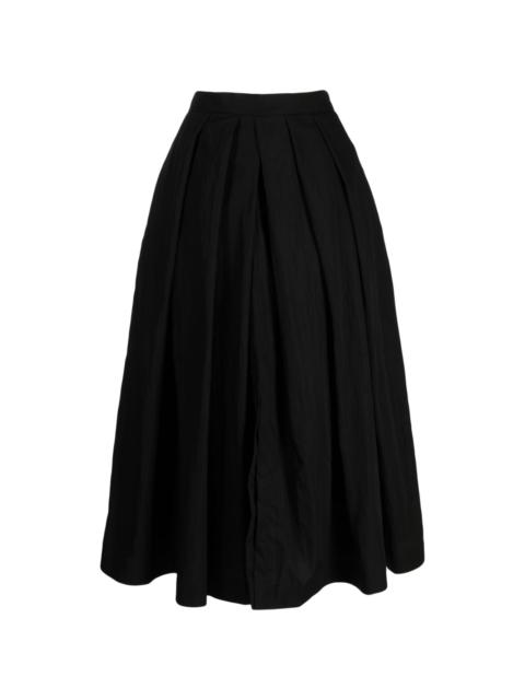 Sara Lanzi slits pleated skirt