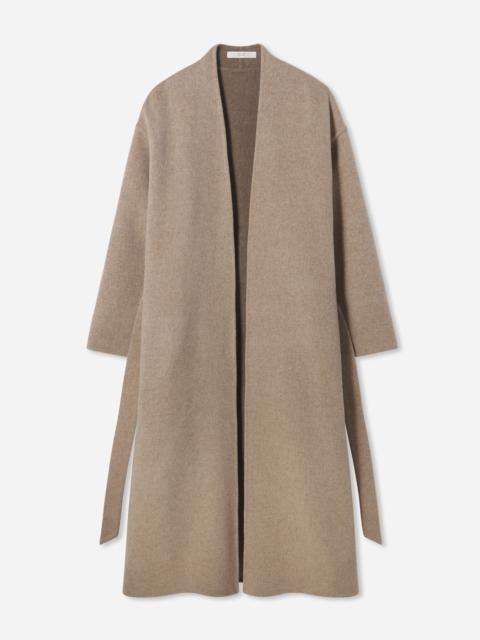 CO Wrap Coat in Double Faced Wool Cashmere