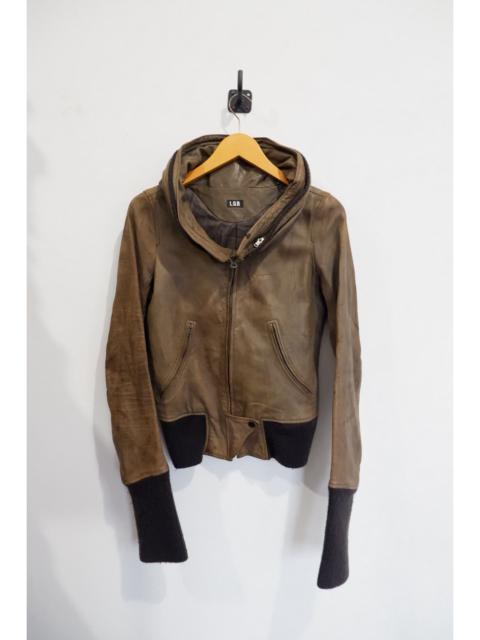 Other Designers Le Grande Bleu (L.G.B.) - Le Grande Bleu L.G.B Bono Leather Jacket